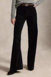 Ralph Lauren pantaloni evazați flare pentru femei cu bumbac 9BY2-SPDZS1_99X (211B17556)