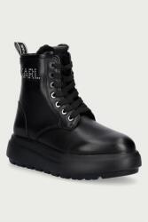 Karl Lagerfeld botine pentru femei din piele Katya 9BY2-OBDUNM_99X
