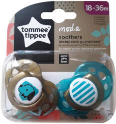 Tommee Tippee játszócumi Moda 2db 18-36hó fiú - vital24