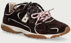 NOKWOL Neo Brown Suede sneakers pentru femei din piele întoarsă 9BY2-OBDU9S_89X