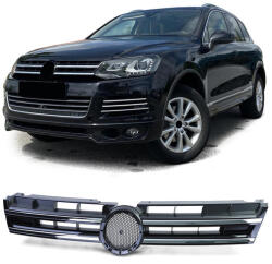  VW Volkswagen Touareg 7P MK2 2010-2014 króm - lakk fekete hűtőrács