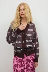 BIZUU cardigan pentru femei cu vâscoză MYLES 9BY2-SWDYK7_88X (MYLES.BRAZOWY)
