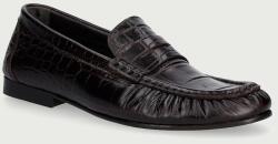 Posa mocasini pentru femei din piele Penny Loafer 9BY2-OBDZ5I_93X