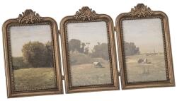 J-line ramă foto decorativă din metal învechit 38 x 20 cm 99KK-DRUZIB_MLC (267457)