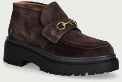 NOKWOL pantofi pentru femei din piele Pippa Brown Suede 9BY2-OBDU9R_89X