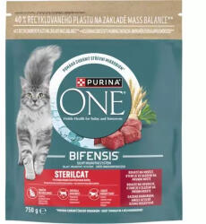 ONE steril macskaeledel granulátum + marhahús 750g