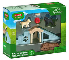 Schleich Joc aventuros pentru cățeluși (SLH42763) Figurina