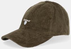 Barbour kordbársony baseball sapka Preston Cord - zöld Univerzális méret
