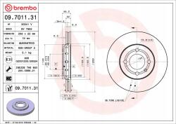 Brembo 09.7011. 31 Féktárcsa