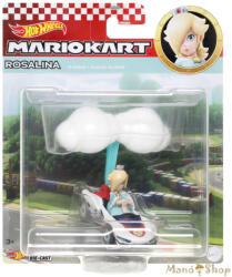 Mattel : Mario Kart : Rosalina P-Wing + Cloud Glider fém gokart vitorlázóval (HDB43)