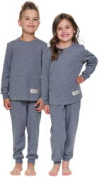 Doctor Nap pijama pentru copii PDU. 7569 gri închis: 122/128 (PDU.7569.DARK_GREY 122/128)