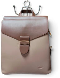 Herisson Firenze női hátizsák elegáns ecobőr divattáska barna camel (na-6049-camel)