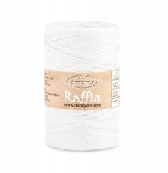 Stenli Fonal Stenli Raffia 12 papír rafia fehér (048279)