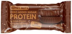Nutry Nuts fehérjetartalmú sütemény tej- és étcsokoládéval, mogyoróvajjal, 42 g (28464)