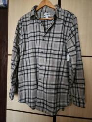  Amazon essentials regular flanel férfi hosszú ujjú ing, M-es méret