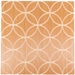 Takoy Öntapadós design falpanel imilio Loop 60x60 méztölgy bézs alapon