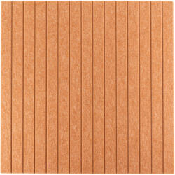 Takoy Öntapadós filc falpanel imilio Lines 60x60 terrakotta