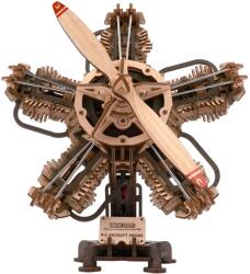 UGears R-5 repülőgép motor fából készült mechanikus 3D összecsukható modell (70283)