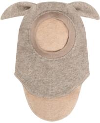 HUTTEliHUT Cagulă dublată lână merinos fiartă Huttelihut - Bunny Camel Melange - scutecila - 239,00 RON