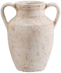 AdTrend Vaza flori teracota alba maro 17, 5 x 25 cm (80898)