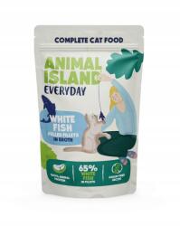 Animal Island Macska Fehér Hal 85g