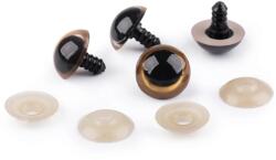 NEW Kabala szemek 20 mm bézs-fekete 4 db (50801)