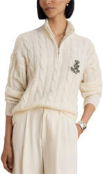 Ralph Lauren Pulover Lofty Mohair Blend-Half Zip 200B33686002 101 natural