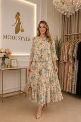 Modi style Rochie elegantă Lucica plisată-42