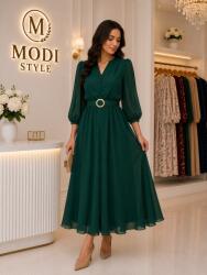 Modi style Rochie elegantă mărime mare verde-50