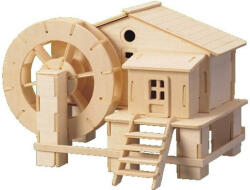 Wooden Toy / Wck JUCĂRIE DIN LEMN, Puzzle 3D WCK Moară de apă