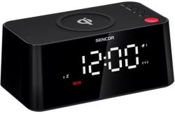 Sencor SDC 7600 Qi digitális ébresztőóra vezeték nélküli 10 W gyorstöltővel