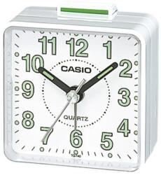 Casio TQ-140-7EF analóg ébresztőóra fehér műanyag tokkal