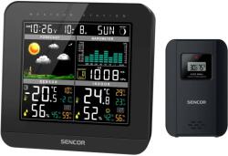 Sencor SWS 5800 meteorológiai állomás vezeték nélküli érzékelővel, színes LCD kijelzővel