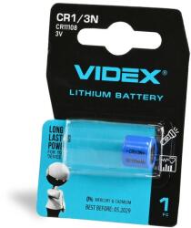 Videx CR1/3N lítium elem, 170 mAh, 3 V, 10, 5x11, 5x11, 5 mm, 1 darabos készlet (VID-3427-0)
