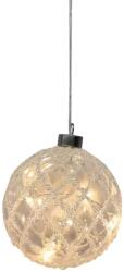 BOLTZE Home Diamond S LED gömbdísz 12 cm átlátszó - arany
