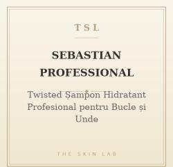 Sebastian Professional Twisted Champu Hidratante Profesional Para Rizos y Ondas