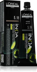 L'Oréal Inoa Sin Amoniaco 5, 18 Castano Claro Ceniza Moka 60ml