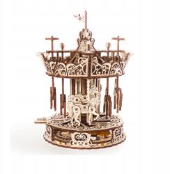 UGears Körhinta fából készült mechanikus 3D összecsukható modellek (70129)