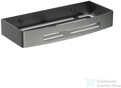Omnires UNI 30x13 cm-es polc, szálcsiszolt grafit UN10331GR (UN10331GR)