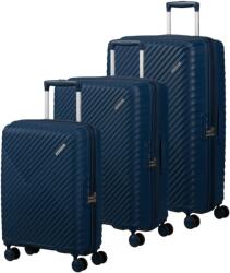 Samsonite Diablast Bőrönd Szett Darkwave Blue (Diablast Darkwave Blue Szett A992)
