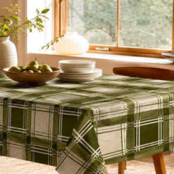  Prémium impregnált modern asztalterítő - 140 x 250 EXA GREEN