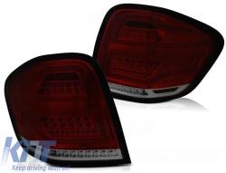  Tuning LED hátsó lámpák szett Mercedes M-osztály W164 2009-2011 füstös, bal és jobb (ABTLM6021007)