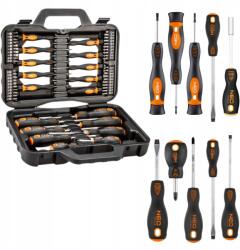 NEO TOOLS Neo Csavarhúzó Készlet Csavarhúzók És Bitvégek Torx Kereszt 58 db 04-211 (N_04-211)