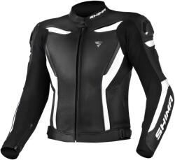 SHIMA Jachetă moto din piele SHIMA CHASE WHITE