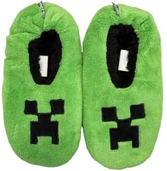 Minecraft Green Pixel gyerek téli papucs 31-38 - 32/33 (MNS151090)