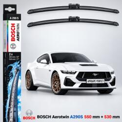 Bosch Ștergătoare Ford Mustang Coupe MK7 S650 (05.2023-prezent) | Bosch Aerotwin A290S 550+530mm (BOSCHA290SFORDMK7C)