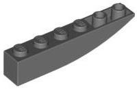 LEGO® Caramida cu panta 1 x 6 - Inv (4210779)