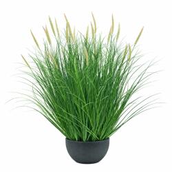  Planta artificiala iarba ornamentala coada-vulpii în ghiveci, 70 cm (AT1CT-IM1P-PL1D-SSPZ/1136WH)