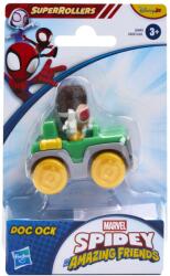 Hasbro Figurina Doc Ock cu vehicul Marvel Spidey Super Rollers 5, 5 cm (G3693) Figurina