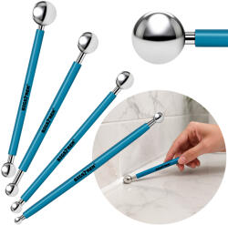 Bigstren Set 4 spatule Bigstren pentru silicon si rosturi, 8 capete (19117)
